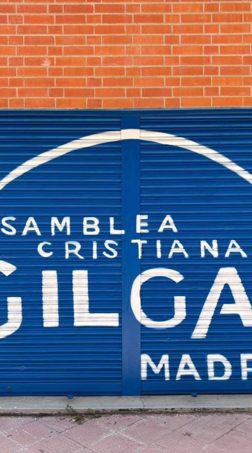 Mural en cierres metálicos Gilgal Madrid