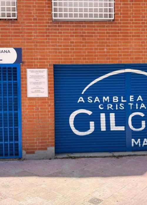 Mural en cierres metálicos Gilgal Madrid