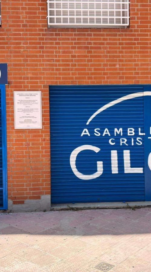 Mural en cierres metálicos Gilgal Madrid