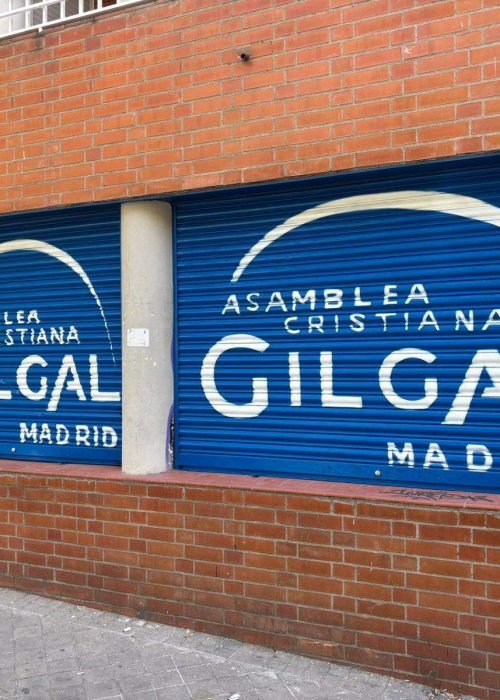 Mural en cierres metálicos Gilgal Madrid