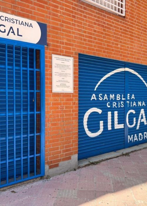 Mural en cierres metálicos Gilgal Madrid