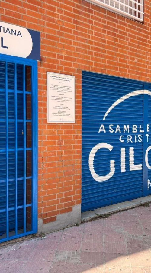 Mural en cierres metálicos Gilgal Madrid