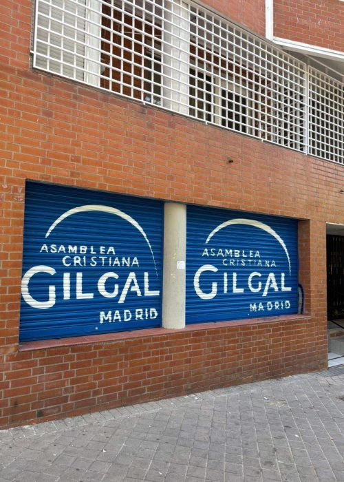 Mural en cierres metálicos Gilgal Madrid