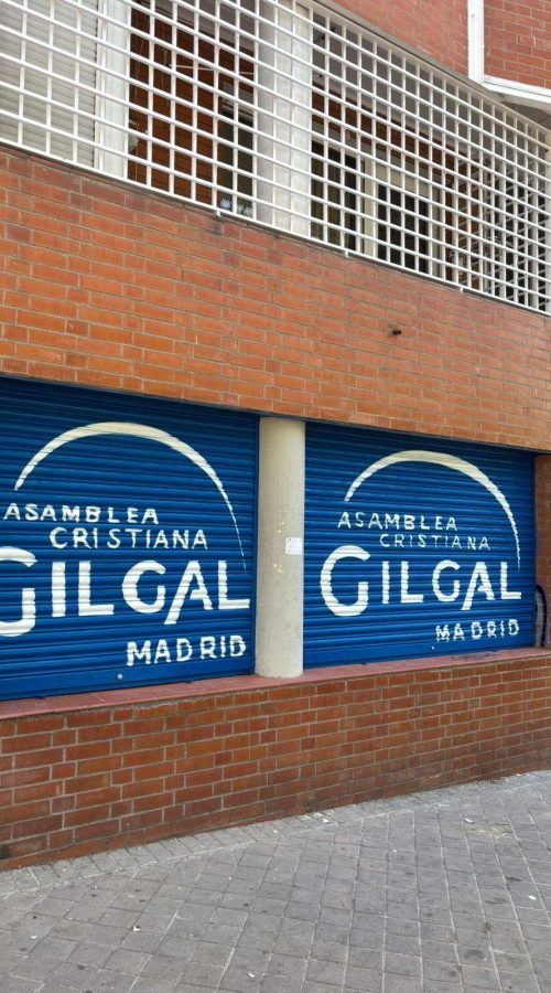 Mural en cierres metálicos Gilgal Madrid