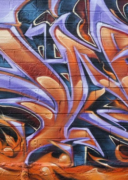 graffiti 3D wildstyle con letras en relieve