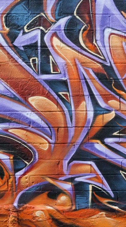 graffiti 3D wildstyle con letras en relieve