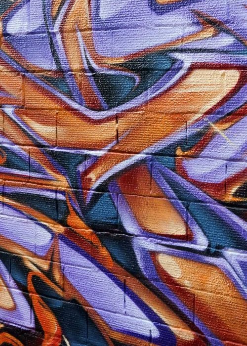 graffiti 3D wildstyle con letras en relieve