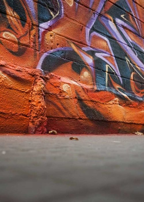 graffiti 3D wildstyle con letras en relieve