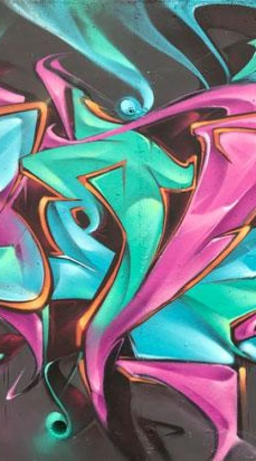 Graffiti 3D wildstyle en gran formato