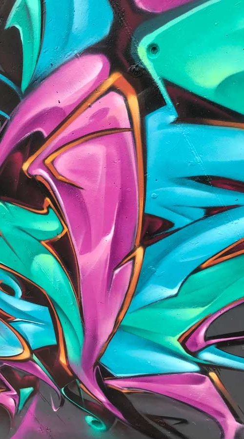 Graffiti 3D wildstyle en gran formato