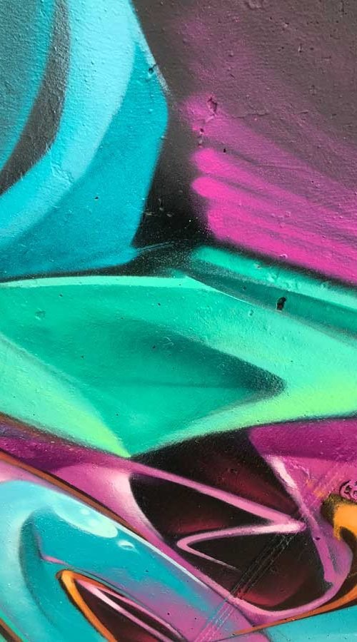 Graffiti 3D wildstyle en gran formato