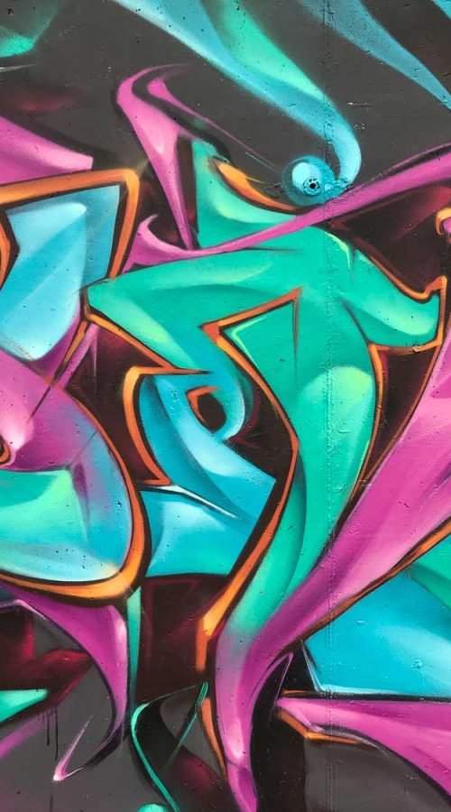 Graffiti 3D wildstyle en gran formato