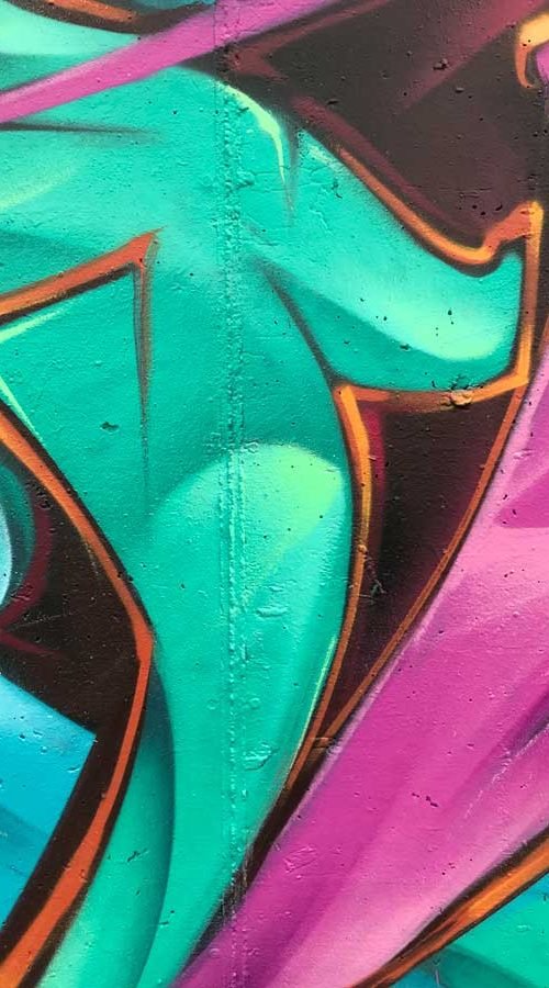 Graffiti 3D wildstyle en gran formato