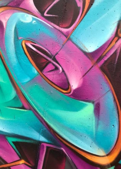 Graffiti 3D wildstyle en gran formato