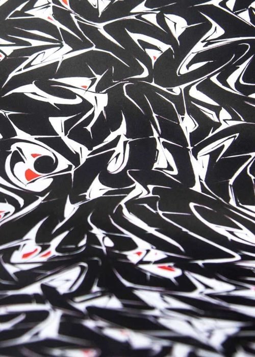 Abecedario en estilo graffiti profesional