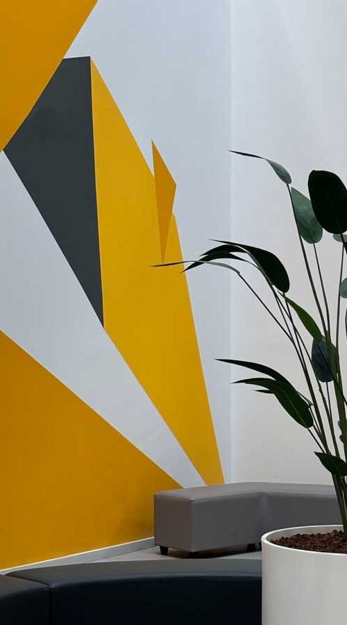 mural interior decorativo