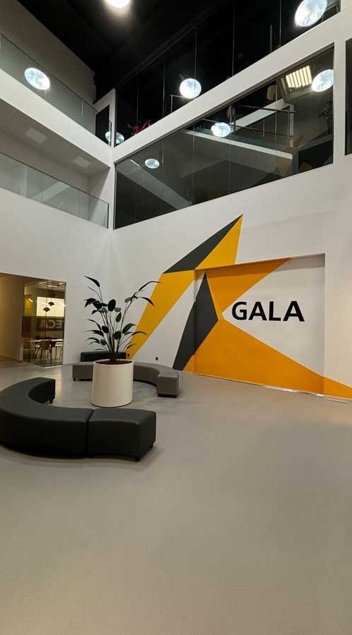 mural interior en oficinas