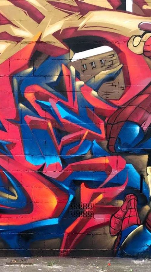 Mural Graffiti Belgica