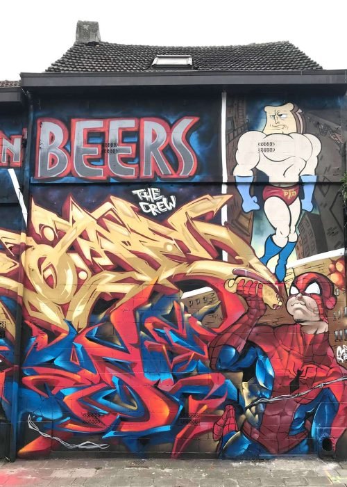 Mural Graffiti Belgica