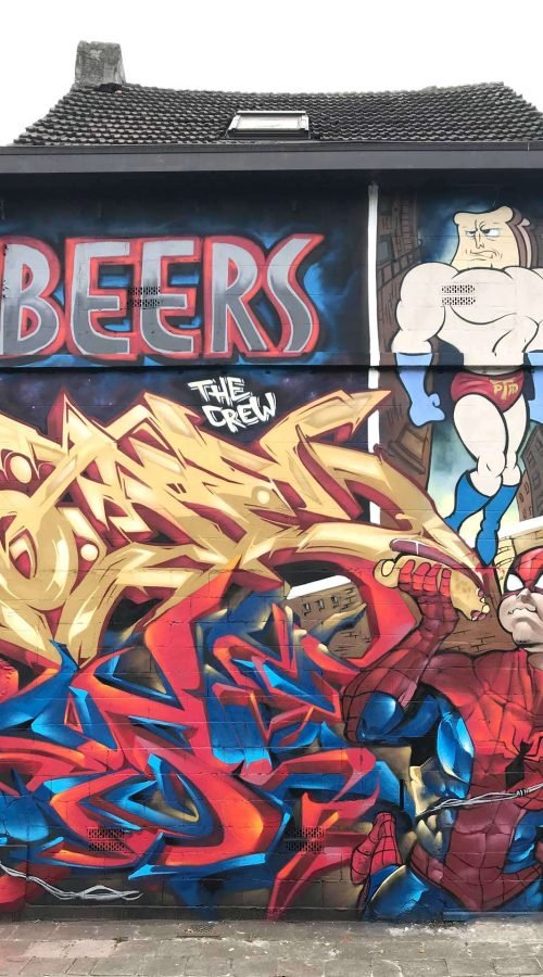 Mural Graffiti Belgica