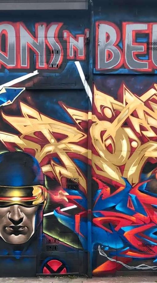 Mural Graffiti Belgica