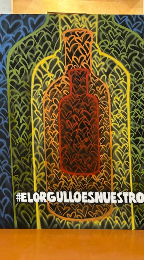 Murales en almacenes y fábricas