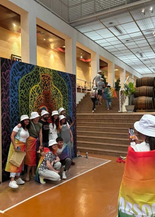 Murales en almacenes y fábricas