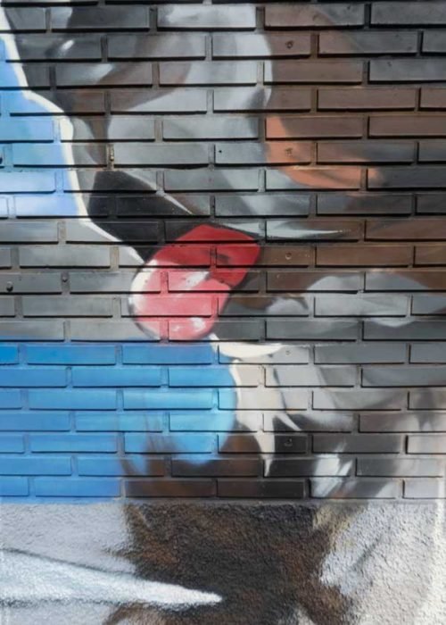 mural en clinica veterinaria