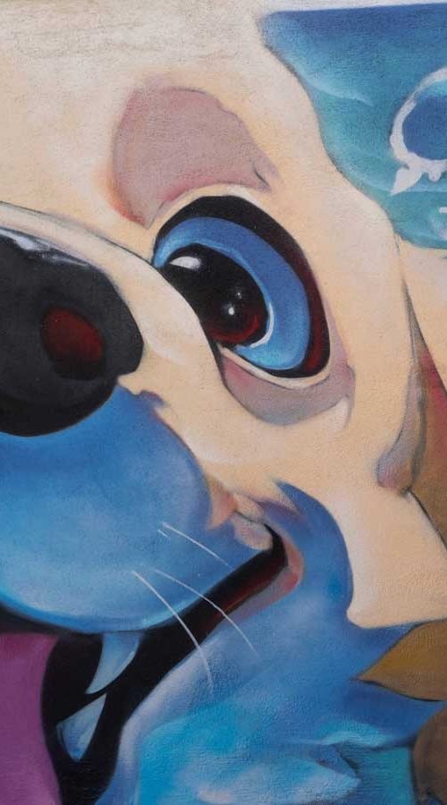 mural en clinica veterinaria