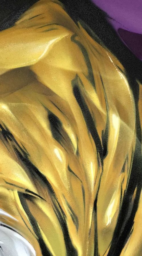 Mural Graffiti tigre