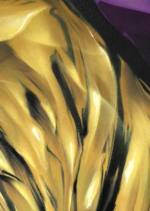 Mural Graffiti tigre