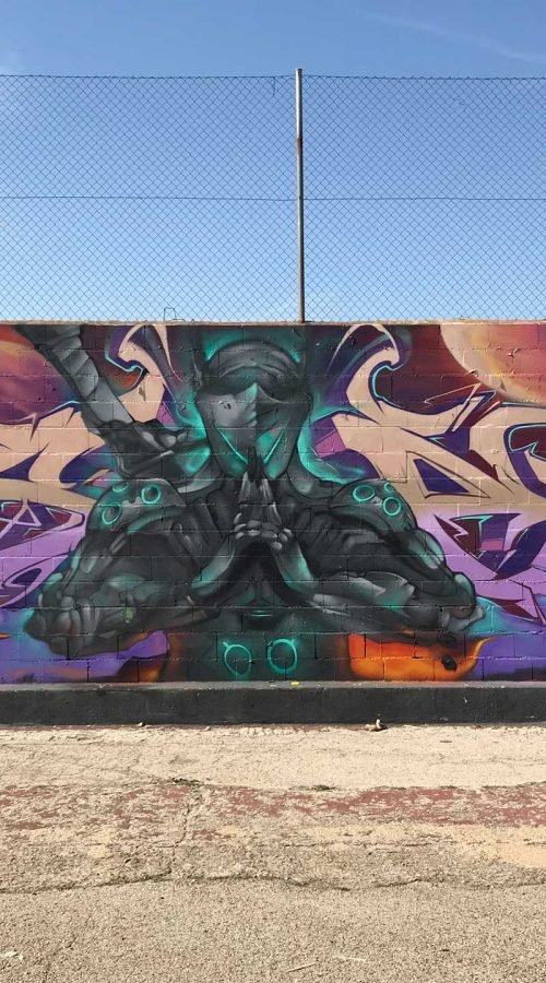 Mural Graffiti NINJA GAIDEN