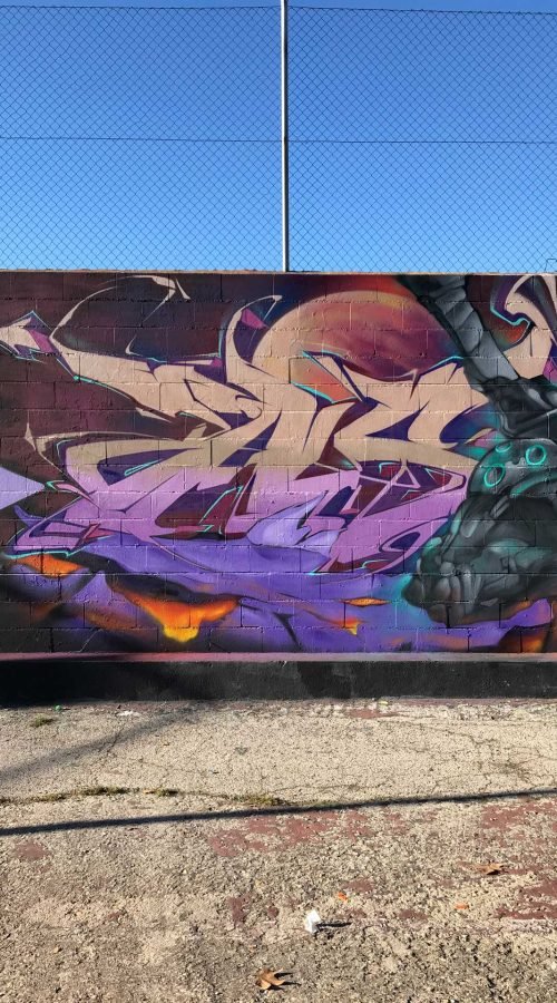 Mural Graffiti NINJA GAIDEN