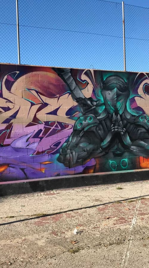 Mural Graffiti NINJA GAIDEN