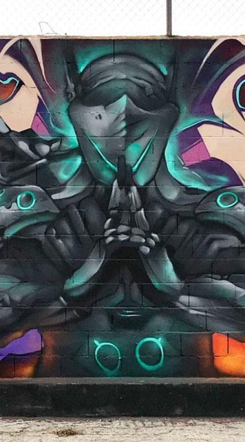 Mural Graffiti NINJA GAIDEN