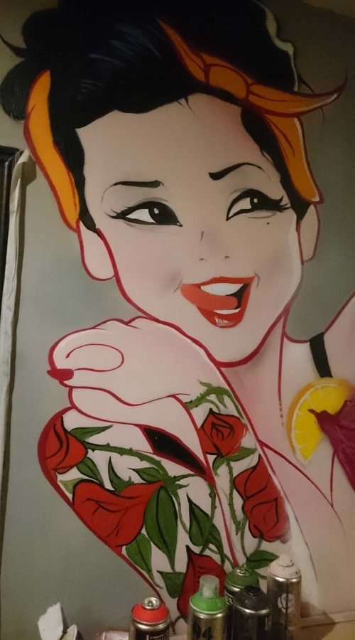 Resumen de murales en cierres metálicos y paredes para negocios con distintos estilos de graffiti