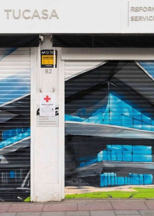 Murales en inmobiliarias