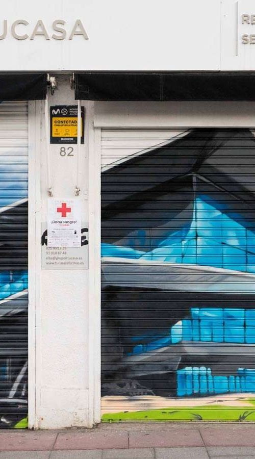 Murales en inmobiliarias