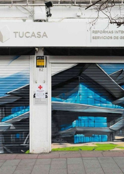 Murales en inmobiliarias