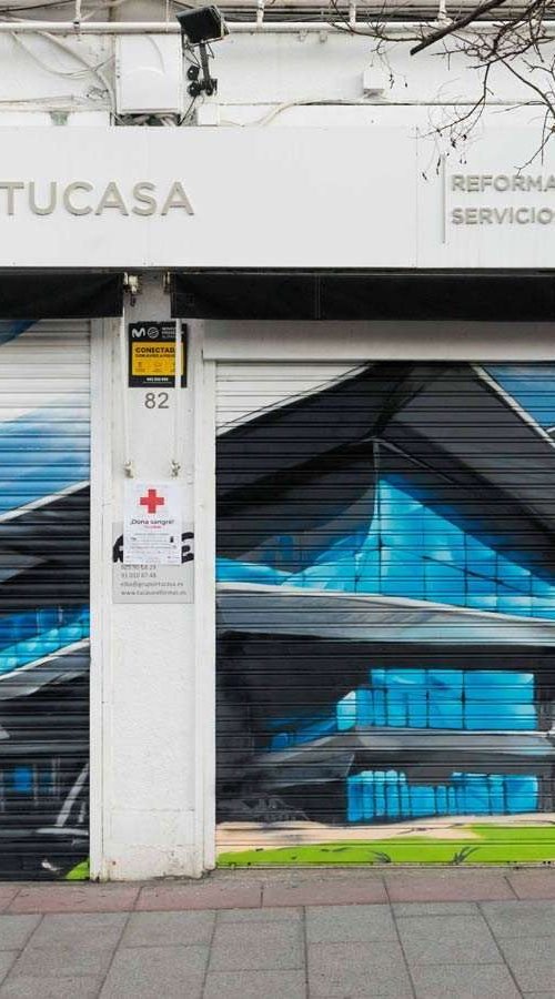 Murales en inmobiliarias