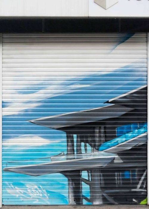 Murales en inmobiliarias