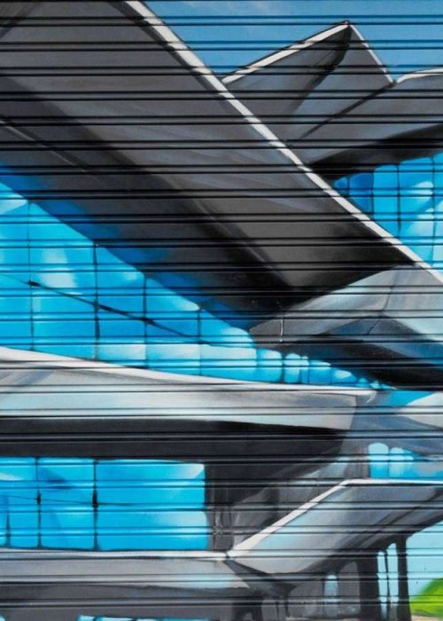 Murales en inmobiliarias