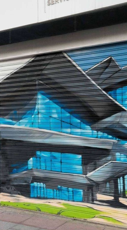 Murales en inmobiliarias