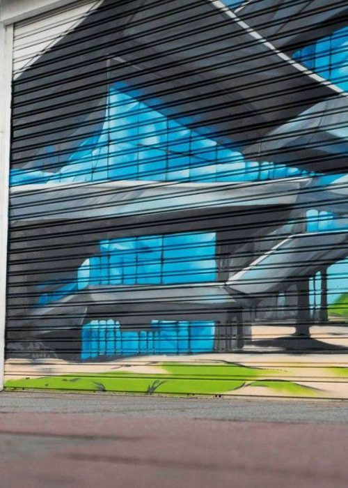 Murales en inmobiliarias