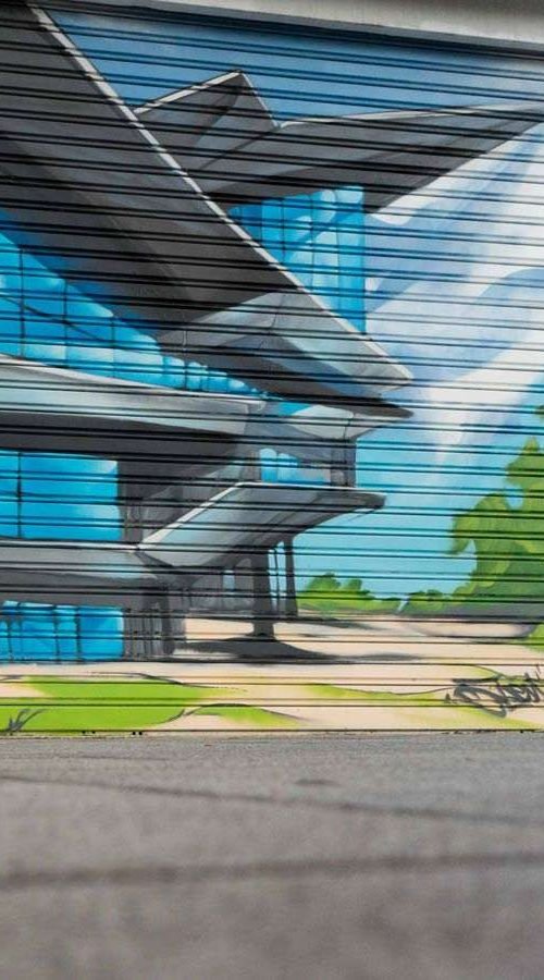 Murales en inmobiliarias