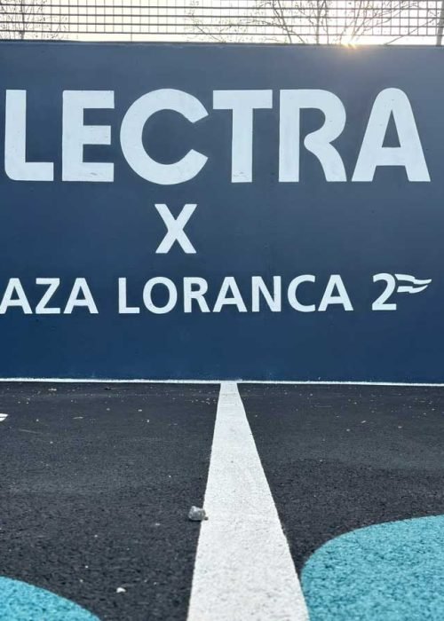 mural graffiti en parking