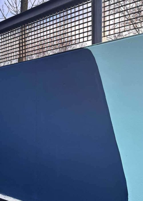 mural graffiti en parking