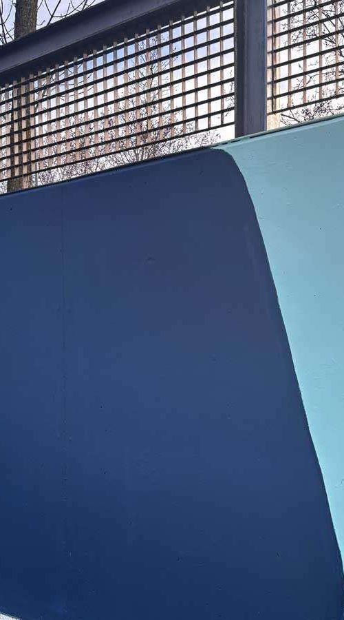 mural graffiti en parking