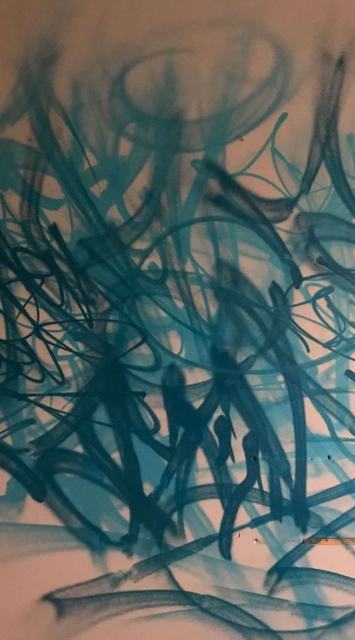 Graffiti tag personalizado con nombre en estilo libre