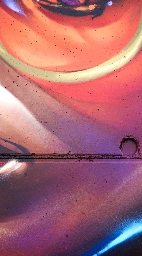 Mural Graffiti polideportivos